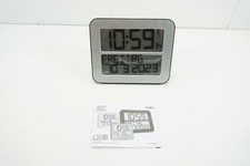 TFA Funk-Wanduhr TimeLine Max 60.4512.54 mit Weckfunktion