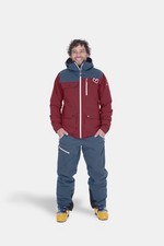 Ortovox Andermatt Herren 2L  Skijacke & Skihose XL blau rot