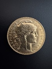 20 Francs Goldmünze Marianne & Hahn – Frankreich 1910 – Original Goldmünze