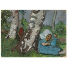 Paula Modersohn-Becker, Kind