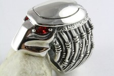 Predator Ring Alien vs. Predator Skull Ring Silberring 925 Silber / 436