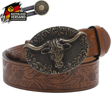 Cowboy Gürtel Herren Leder -