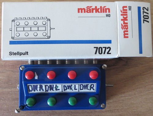 E070 märklin schaltpulte 7072 - märklin,