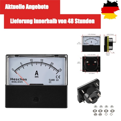 Heschen 670 amperemeter - heschen,