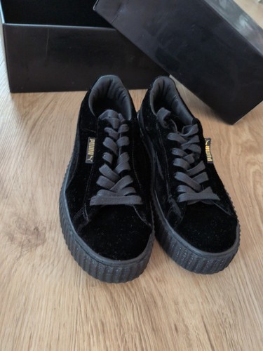 Puma creeper velvet schwarz - puma,