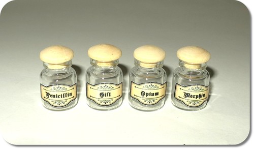 Miniatur medizinglas - miniatur,
