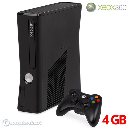 Xbox 360 konsole slim 4gb - xbox,