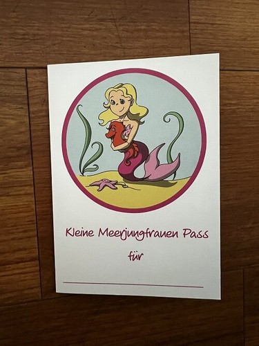 Schwimmpass urkunde für - urkunde,