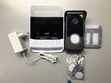 Somfy 1870535 V100+ Video Gegensprechanlage, 4,3 Zoll Monitor Nachtsicht, I06174