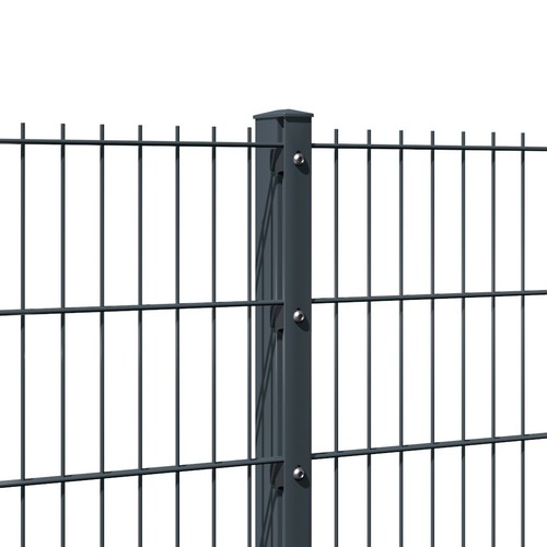 Doppelstabmattenzaun set inkl - doppelstabmattenzaun,