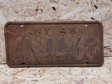 ALTES NUMMERNSCHILD USA NEW