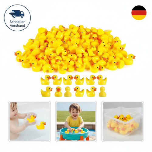 Mini enten 100 stück figuren - mini,