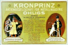 Kronprinz AG für Metallindustrie Solingen Aktie 1935 Mannesmann Langenfeld mefro