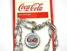 Coca Cola Diet Coke Kette Halskette Necklace Kronkorken Bottlle Cap Style