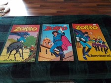 Zorro Comic Konvolut Nr. 1+2+3 von 1979+1980 aus dem Ehapa Verlag