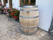 Regentonne Wasserfass 300L Holzfass Weinfass Eichenfass Stehtisch für Weinkeller