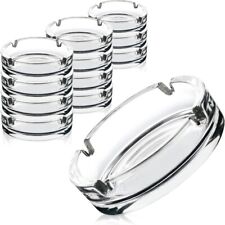 12x Aschenbecher Glas