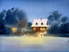 Original Watercolor Painting