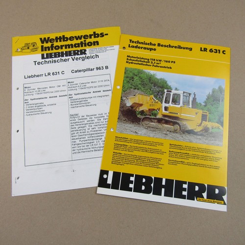 Prospekt liebherr 631c - prospekt, lr