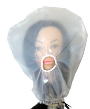 Pvc sissy bestrafung maske - pvc,