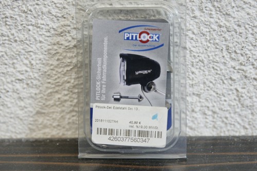 Pitlock set edelsthal neu - set, 13