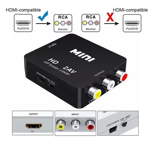 Hdmi rca konvertierer - rca,