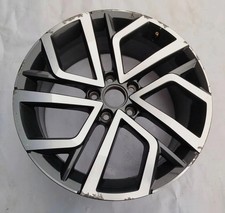 1x Alufelge 8 Zoll 7.5" 5x112 Schwarz 5H0601025K VW Golf Viii Rim Wheel