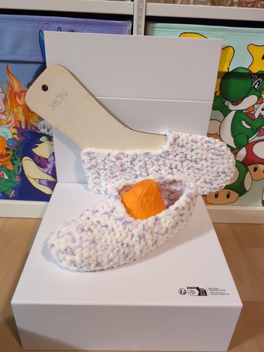 Gehäkelte puschen - gehäkelte,