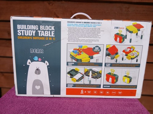 Kinderkoffer bausteine - kinderkoffer,