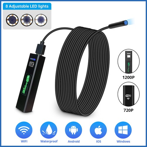 1200p usb wifi endoskop - wifi,