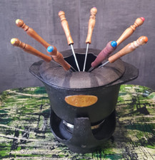Fondueservice aus gusseisen - fondueservice,