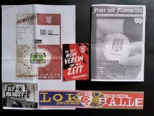 5x HFC Hallescher FC -  FC Sankt Pauli 2024/25 DFB Pokal  Ultra Fanzine + Ticket