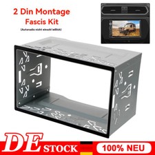 2 DIN DOPPEL DIN Metall-Rahmen