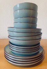 vancasso 16-tlg Kombiservice aus Steingut, Geschirrset 