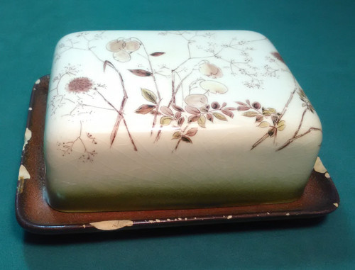 Butterdose keramik jugendstil - keramik,