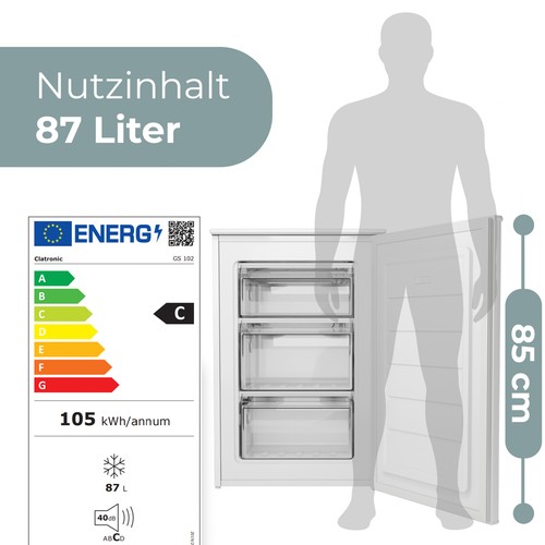 Clatronic gefrierschrank - clatronic, gs