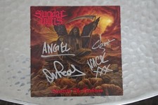 Suicidal Angels - Sanctifiy the Darkness CD Album signed / autograph / signiert