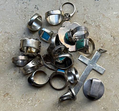 925 silber schmuck konvolut - 925,