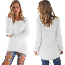 Warmer Winter Plüsch Pullover