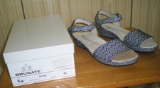 BRUNATE Damen -Sandalen  Gr. 42 wie neu mit Karton