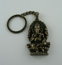 Ganesha Schlüsselanhänger  Hindu Gott  Elefant  tribal