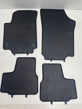 Fußmattensatz Fußmatte Gummi 4 Stück Schwarz SKODA Citigo VW UP AA