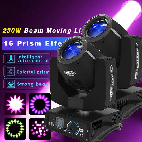 230w beam moving - 2x, head