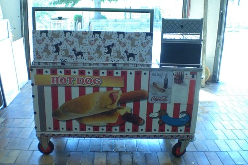 Hot dog imbisswagen - hot,
