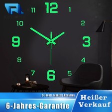 Moderne Große 3D Wanduhr