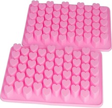 Silikon Herzform 55 Stück