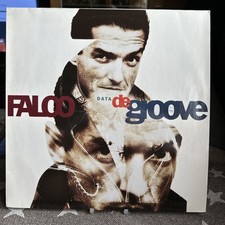 Schallplatte 12“ Maxi Vinyl: Falco - Data de Groove (1990)  VG+ VG+