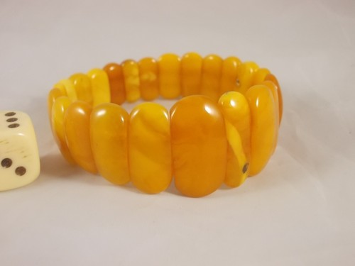 Vintage bernstein armband - vintage,