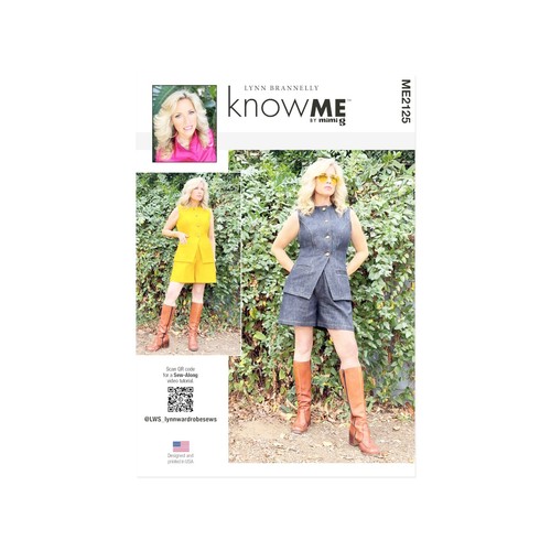 Knowme schnittmuster me2125 - me2125,