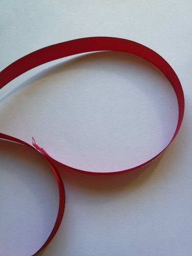 Satinband dunkelrot 12 - m,